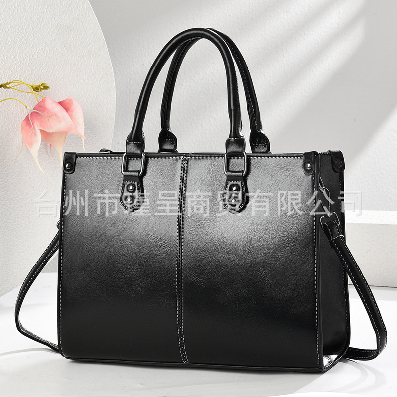 Retro Trendy Women's Bag Upgraded High-End Casual Crossbody Bag Women's Business Travel Simple Handbag