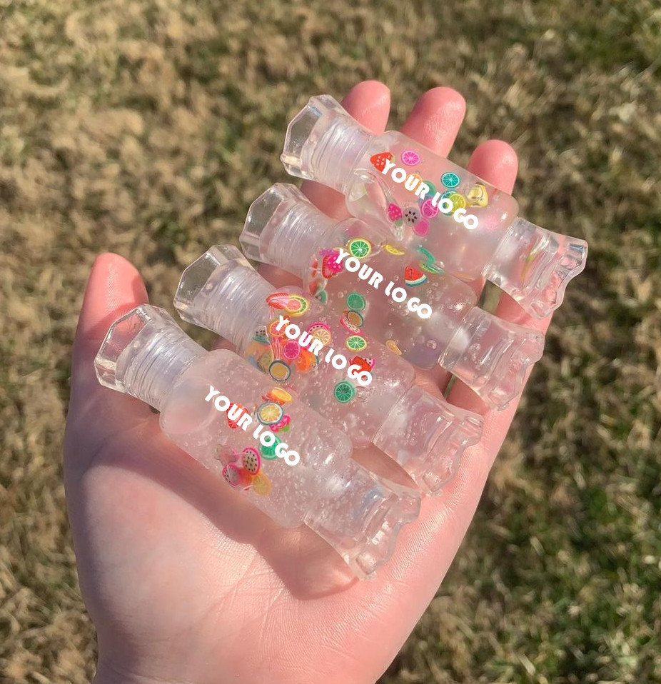 Brillo labial infantil transfronterizo INS, color caramelo, de larga duración, hidratante y radiante, sin logo, varios estilos, ¡superventas en INS!