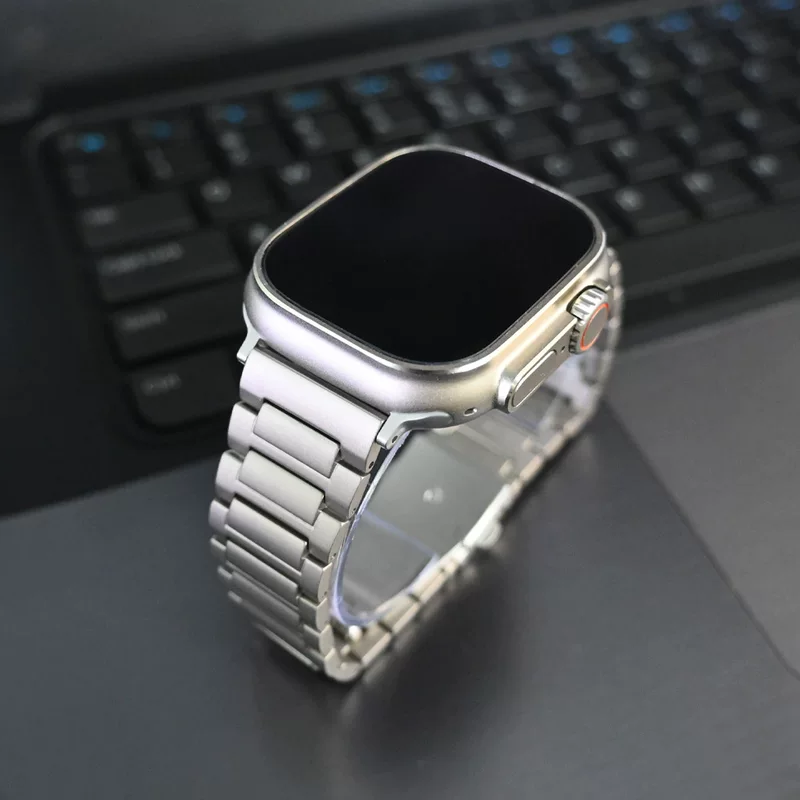 Соединитель ремешка AppleWatch876543 совместимый с Apple Watch, титановый сплав, браслет iWatch
