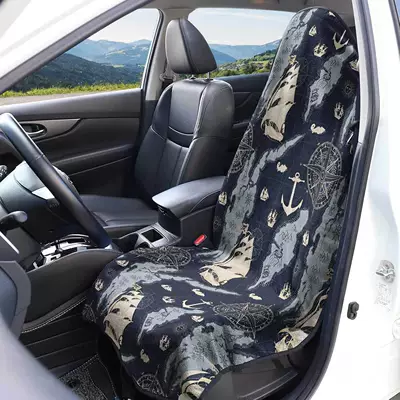 Car seat towel cover front seat protector suitable for gym and exercise, universal for all seasons, car use 132