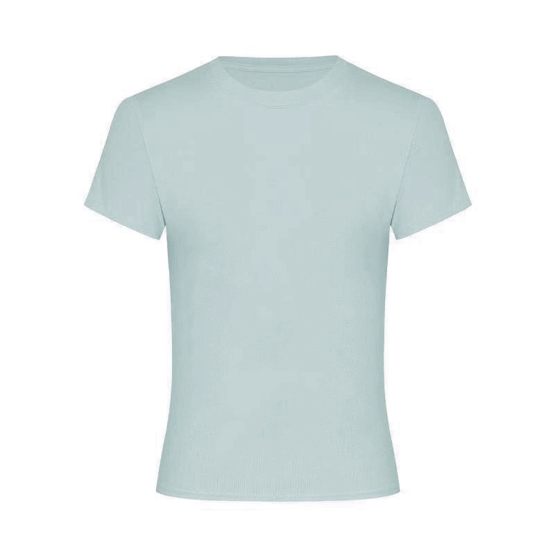 Zhenghong camiseta de manga corta camiseta de base de mujer 2026 primavera y otoño nuevo comercio exterior ropa de mujer coreana delgada chica caliente con camiseta superior