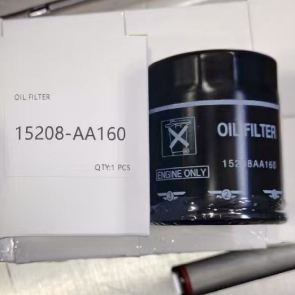 Filtro de celda de aceite de alta calidad 15208 AA160 para automóviles Subaru