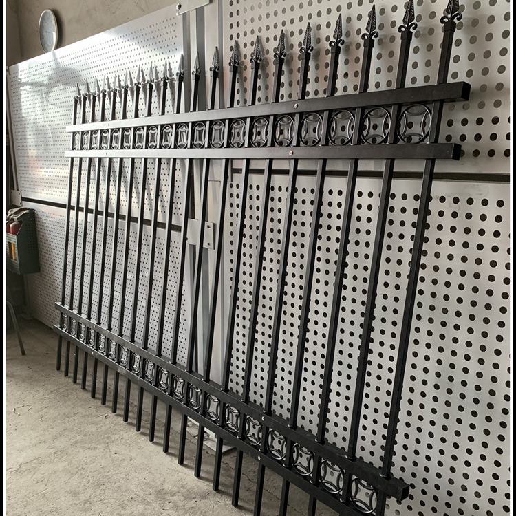 【锌钢护栏】学校小区围墙隔离栏 庭院锌钢铁艺栅栏 厂房别墅护栏
