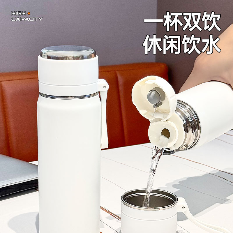 子弹头保温杯男女高颜值316不锈钢水杯学生儿童上学杯子礼品定制