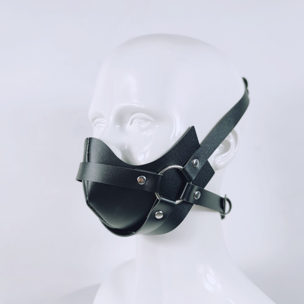 Nueva máscara sexy femenina, juguetes sexuales de cuero, accesorios, sala de sexo para adultos de moda, máscara sm divertida al por mayor