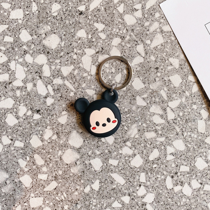 かわいい iPhone Apple トラッカー保護カバー Airtag 紛失防止デバイス収納ボックス漫画シリコンソフトケースに適しています|undefined