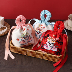 蛇年のお菓子袋、布袋、ベビー満月百日祝いのお菓子袋、ギフトボックス、お土産袋、中国風