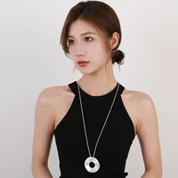 Длинный свитер, fashionable universal цепочка, ожерелье, Amazon