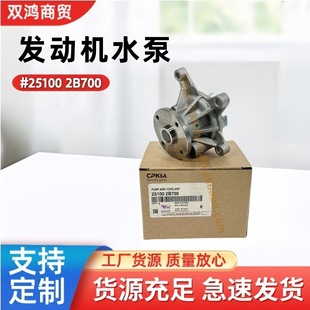 Cross-Border Auto Parts 25100-2B700 Is Suitable for Hyundai Kia Auto Parts Engine Centrifugal Water Pump
