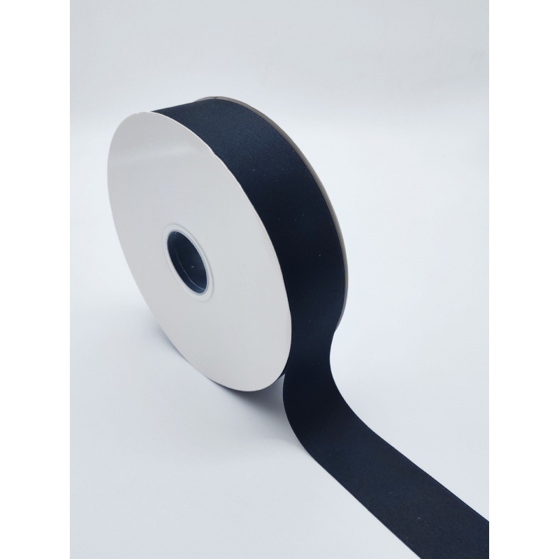 algodón negro poliestéril poliestéril algodón doble cara color correa bolsas de prendas de vestir adornamiento de cabello cinta arco accesorios cinta en stock lote