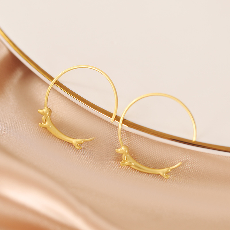 Daily Occasion 1 Pair 925 Sterling Silver C Shape Ear Studs