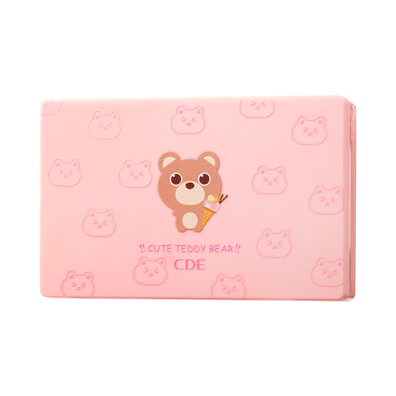 CDE小熊柔色唤醒眼影盘粉质软糯细腻服贴不飞粉抖音快手一件代发