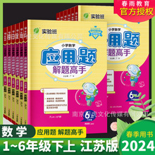 2024应用题解题高手苏教版数学强化专项训练小学123456年级江苏