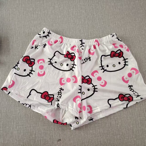 European version of cartoon pajamas, women's summer shorts, casual walking pants, air-conditioning pants, spring and autumn thin household pants, all-match