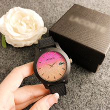 韩版潮流渐变色硅胶手表43MM表盘刻度男士手表马卡龙彩色果冻手表