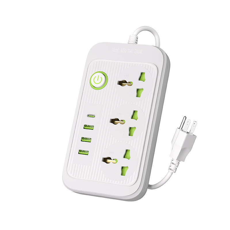 Conector universal multi-inserción conector universal transfronterizo conector universal estándar europeo estándar británico estándar americano conector de carga USB conector de conector