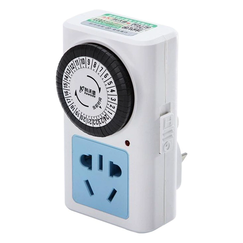 Оптовый механический Интеллектуальный таймер, переключающий Преобразователь мощности, 24-часовой цикл автоматического включения питания