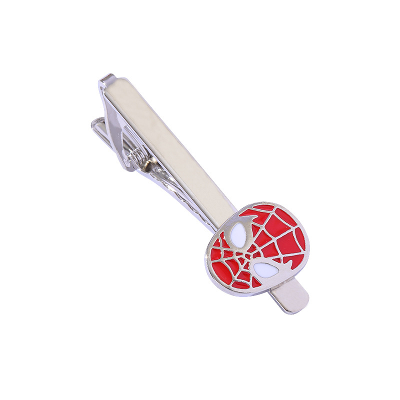 Europe and America periphery Accessories Spider Superheroes Captain America man business affairs Tie clips