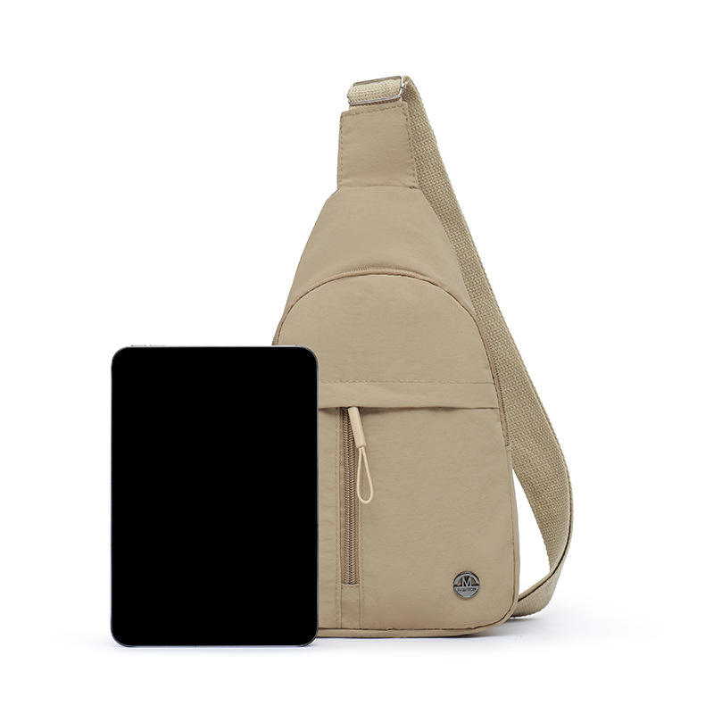 Bolso de pecho de tendencia transfronteriza para mujer multifuncional nuevo bolso de mensajero ligero hilo bordado tendencia mochila deportiva pequeña bolsa diagonal
