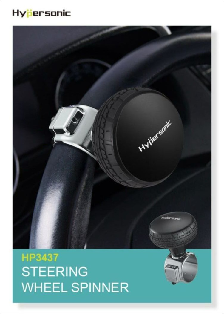 Car Steering Wheel Booster, All-Metal Bearing Rotating Effort-Saving Ball, Steering Power Ball for Buses, Trucks, Forklifts