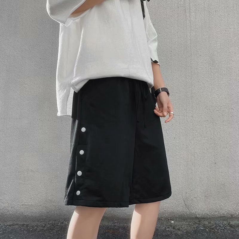 Breasted Design Shorts Style