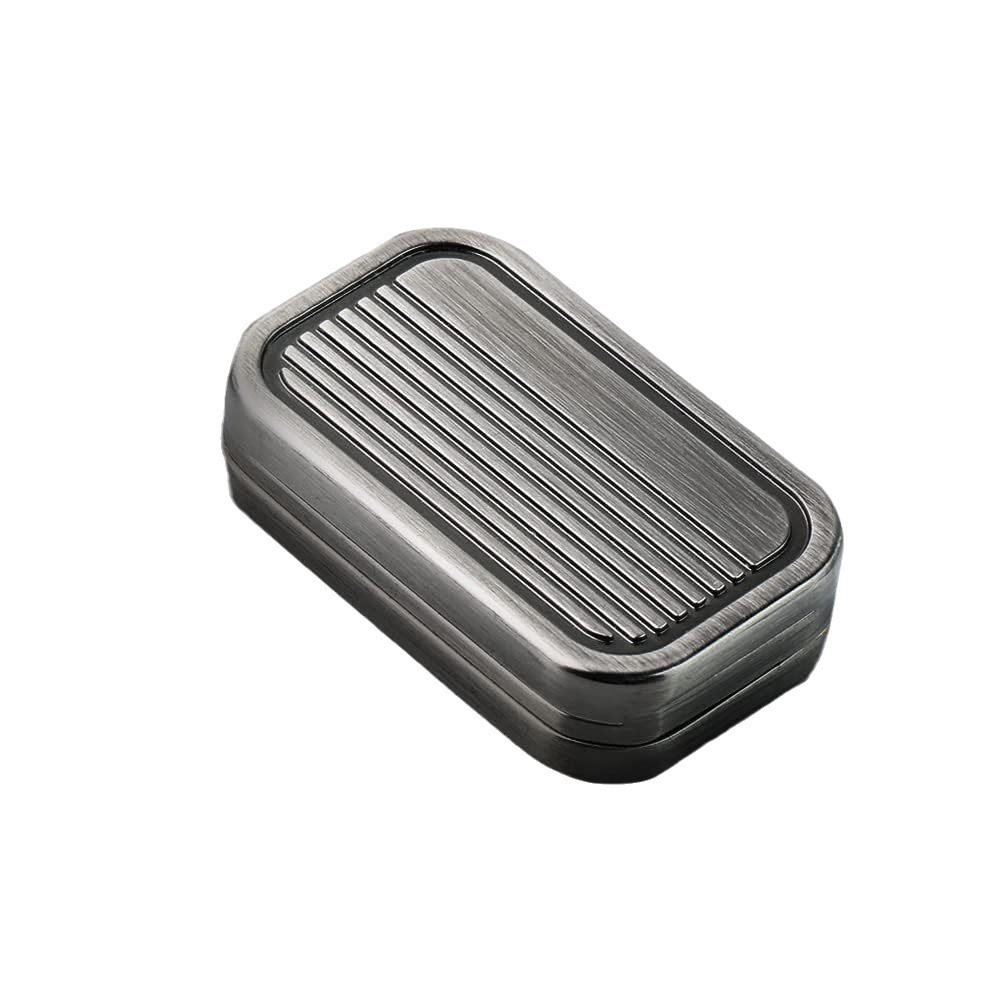 Transfronteriza descompresión juguete metal dedo Gyro EDC push Tarjeta de tres capas onda de sonido magnética descompresión juguete EDC pop moneda