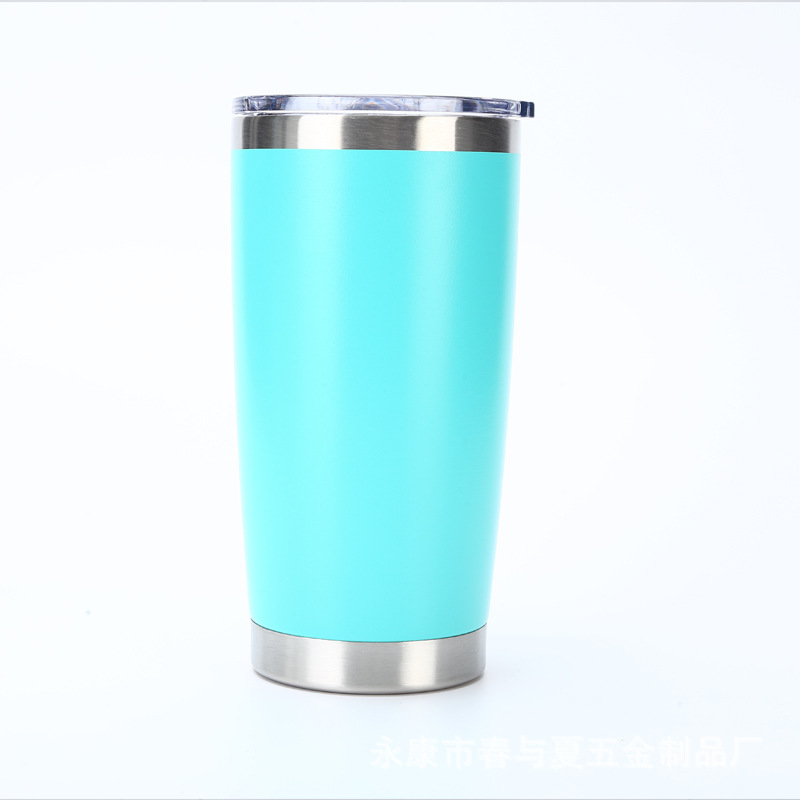 Amazon se especializa en vasos para automóvil de 20 oz, acero inoxidable 304 con aislamiento de doble capa para retención de calor y frío, práctico vaso para hielo con soporte para automóvil, ideal para regalo.