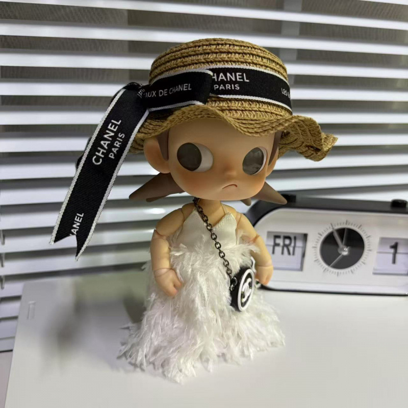 Sister Gazi's Suspender Feather Skirt for Summer Outings, Zsiga's Dream Place, Baby Clothes, Movable Doll, Sister Gazi's Clothes