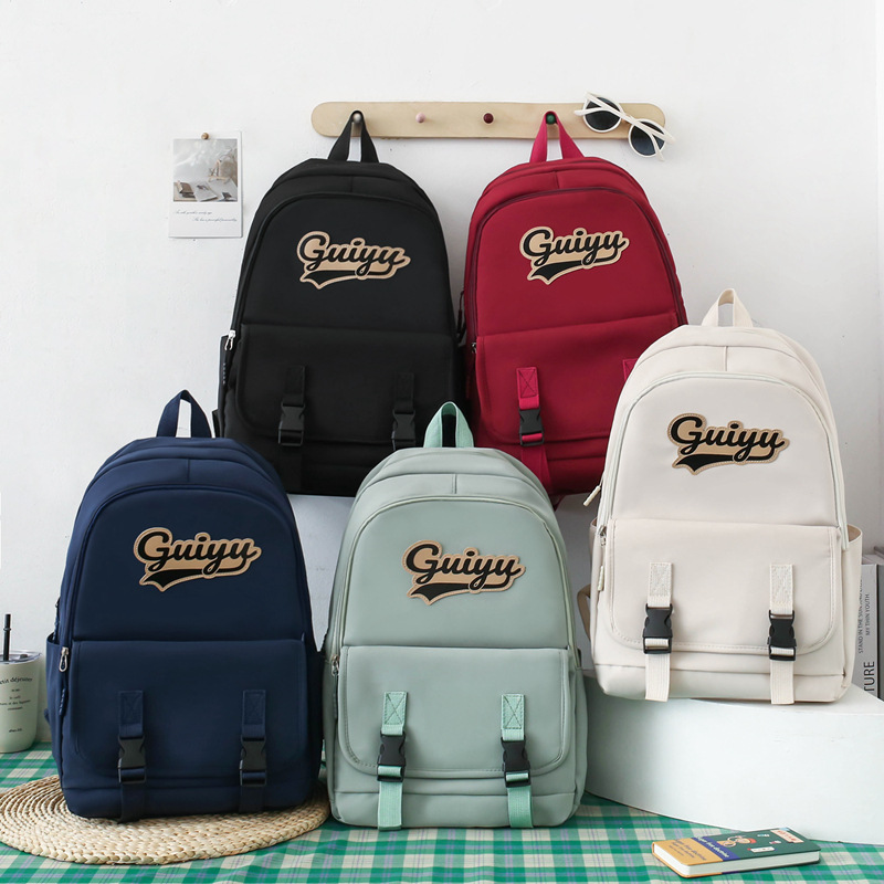 Kids Backpacks Junior High School Students Large Capacity Backpack High School Students Niche Backpack Forest Backpack_voghion.com