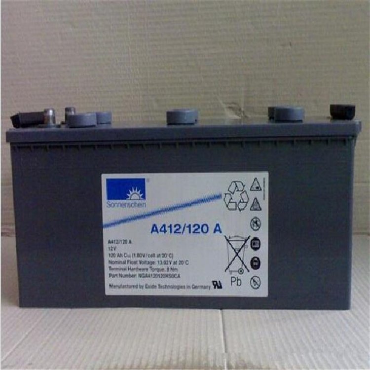 德国阳光A412/120 A胶体蓄电池12V120AH应急电源UPS直流屏配套