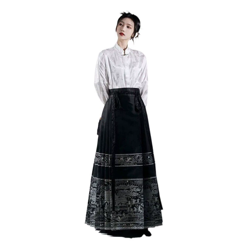 Ветер с одним рукавом Оригинальная ханьская одежда