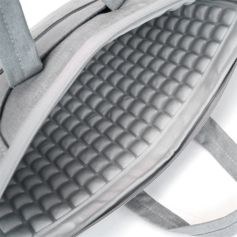 Bolsa de computadora portátil, bolso de portátil de negocios, cubierta protectora a prueba de choque para tabletas de computadora, logotipo imprimible portátil