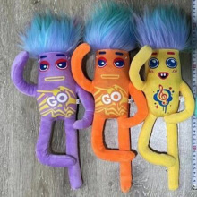 跳舞Nobody Sausage搞怪毛绒玩具无名彩虹香肠怪公仔玩偶