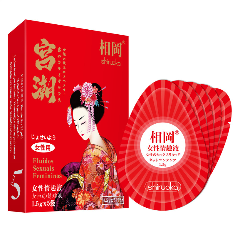 샹오카 여성 에로 리퀴드 (공차오 1.5g*5봉) 박스 [6973416310121】