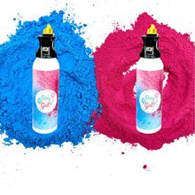 holi powder blaster派对庆典性别揭示粉末烟雾彩喷礼炮喷彩礼花