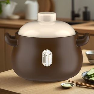 Kang Shu Casserole Household Soup Stew Special Pot for Dry Blow Casserole Dry Blow Non-cracking Stew Pot for Gas Stove