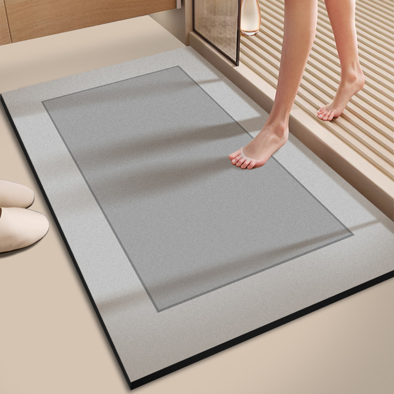 직사각형-간단한 생활-고급 회색