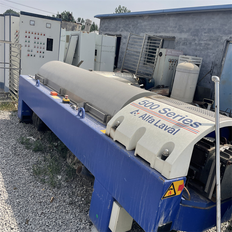 二手卧螺离心机  不锈钢沉降离心设备 工业卸料分离设备