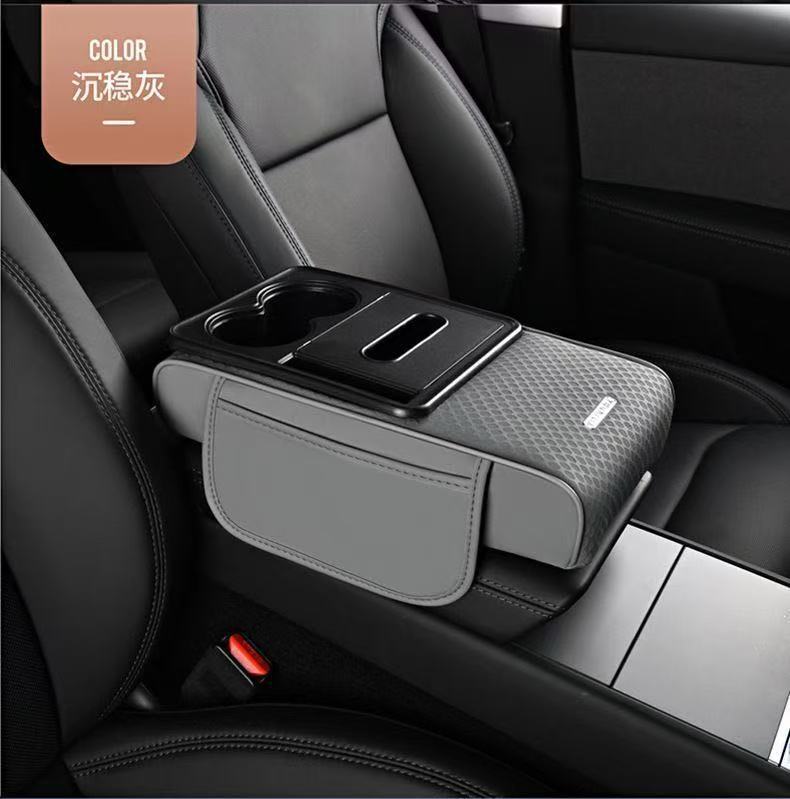 Ergonomic design for the human body, car armrest box heightening pad, direct supply from the source factory, wholesale for cross-border e-commerce, dropshipping