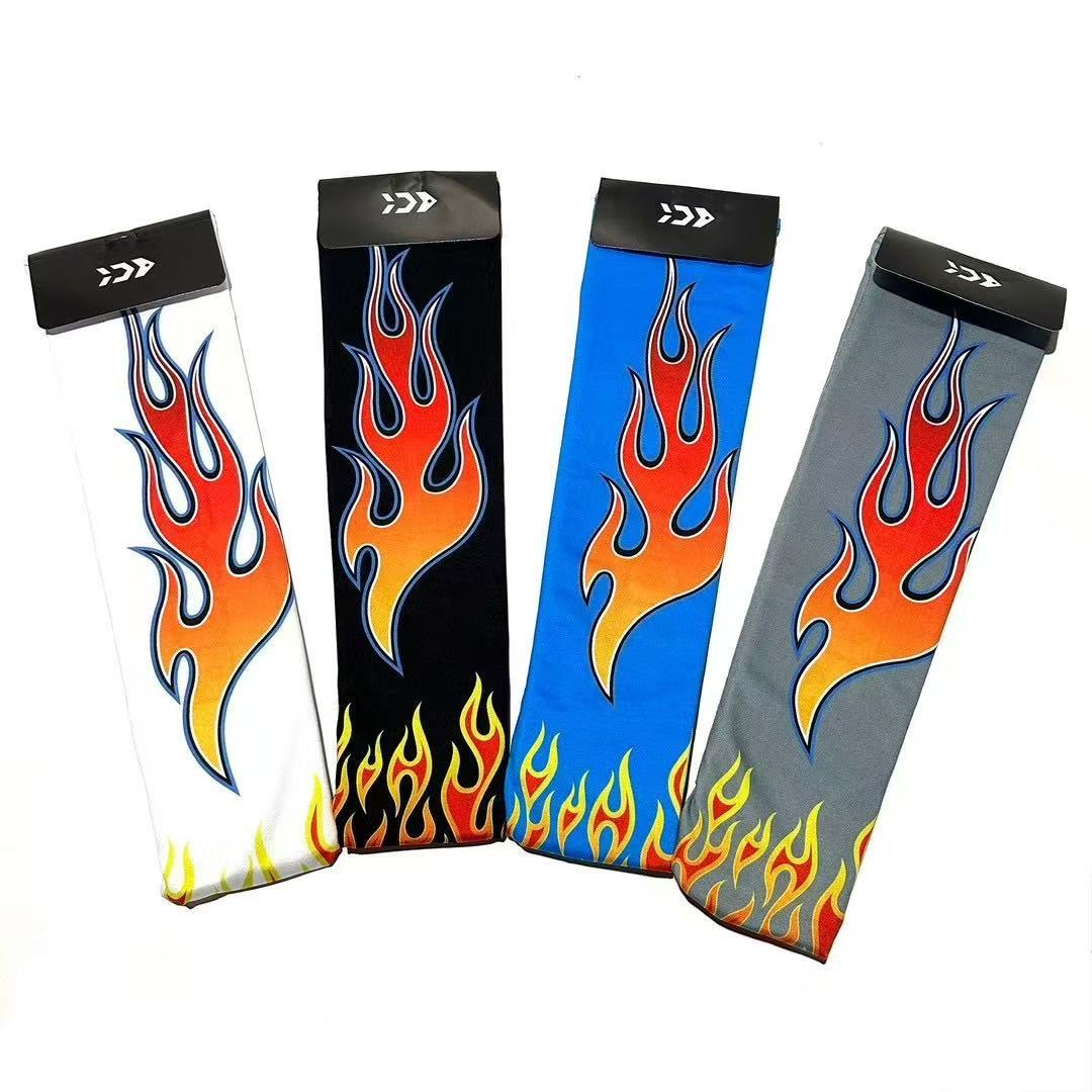 F 스타일 아이스 실크 슬리브 화이트