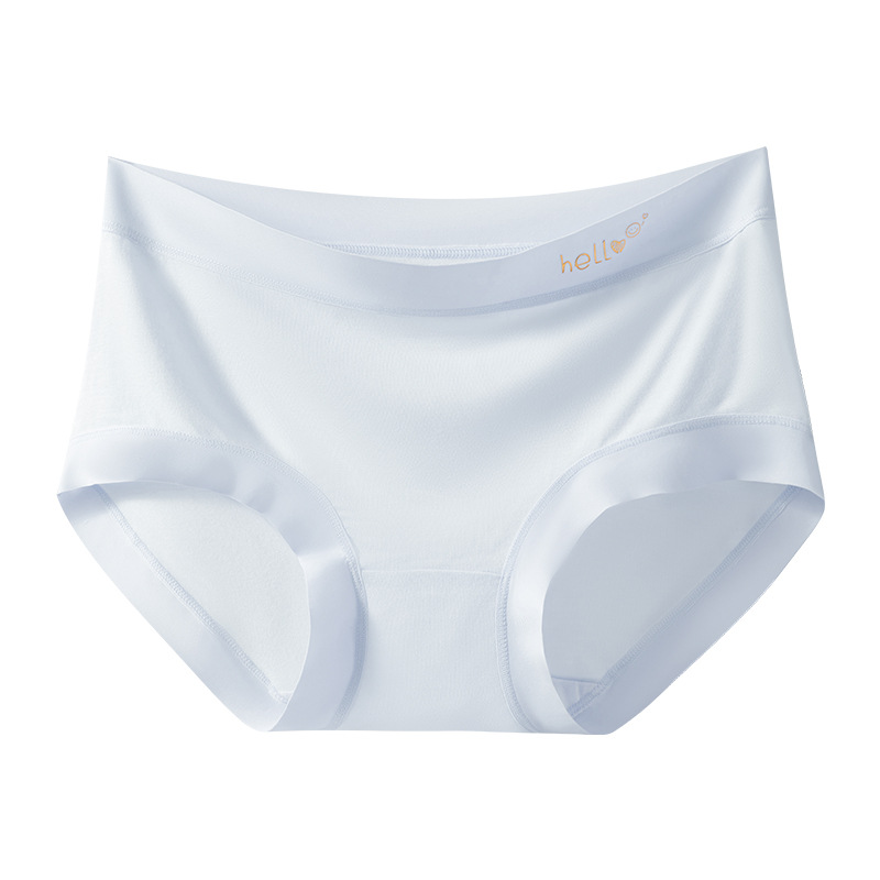 50 modales de algodón modal de cintura media sin costuras 7A entrepierna antibacteriana sin costuras ropa interior femenina súper suave refrescante