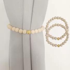 窗帘绑带;窗帘扣