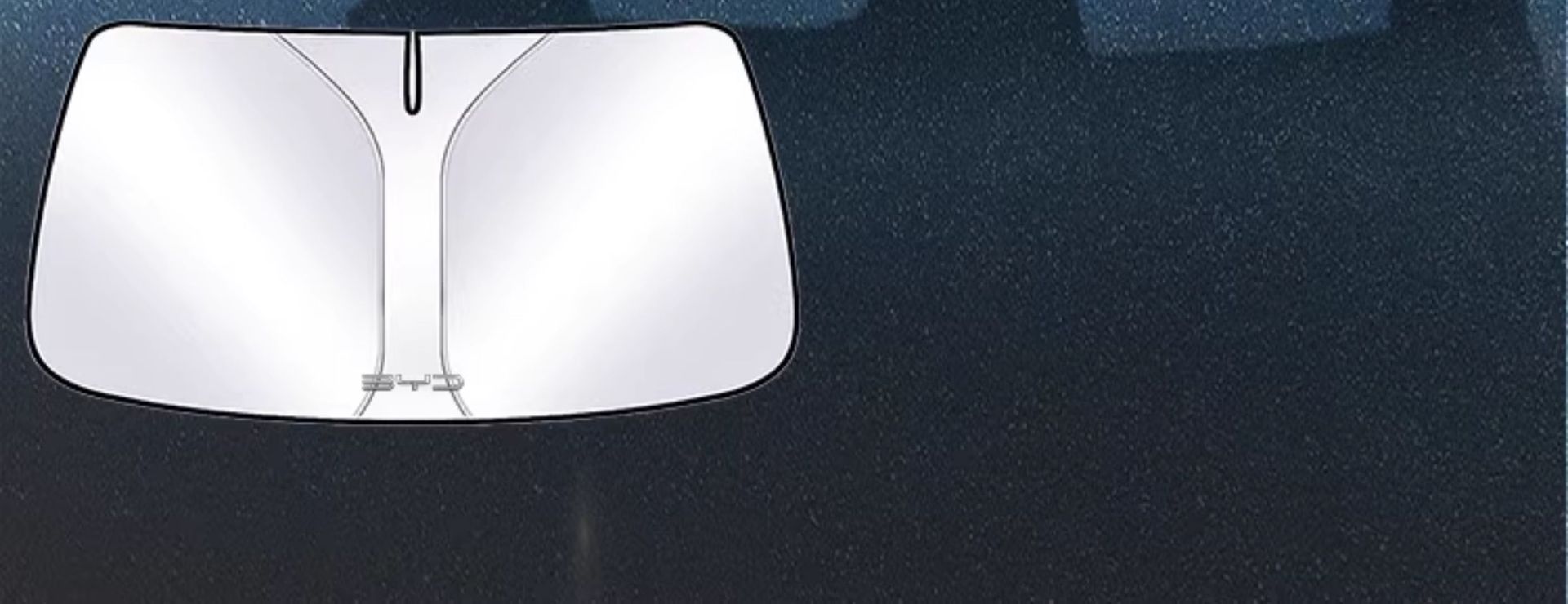 Byd Qin Ldmi Sunshade Umbrella Curtain for Sun Protection, Special Heat Insulation for the Front Windshield, Car Front Shield L
