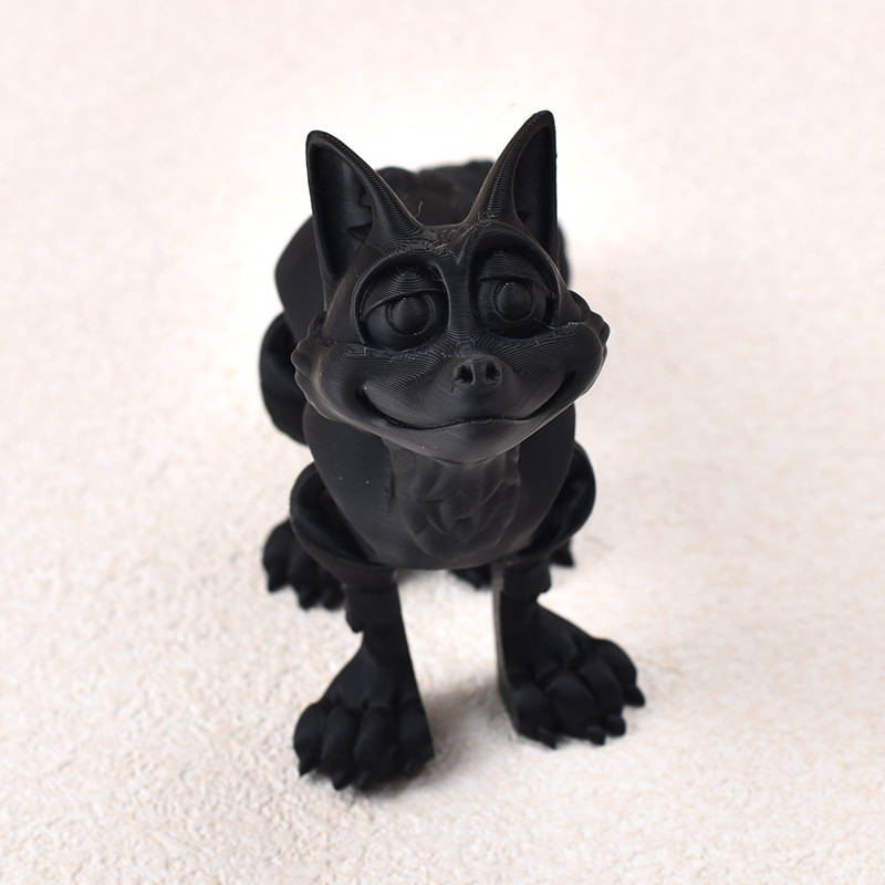 Ventas transfronterizas de juguetes de impresión 3D, animales de impresión 3D, adornos creativos, juguetes de dragón