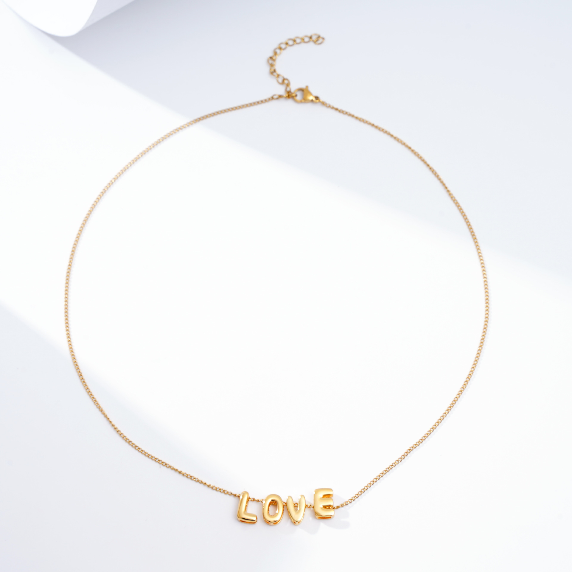 All Seasons Season 1 Piece 10*10mm 304 Stainless Steel Copper Letter DIY Jewelry Accessories Beads Chain