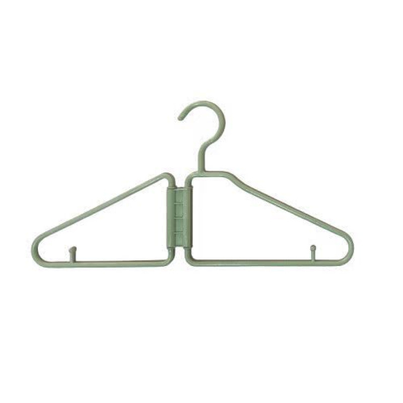 Universal handheld foldable plastic hanger