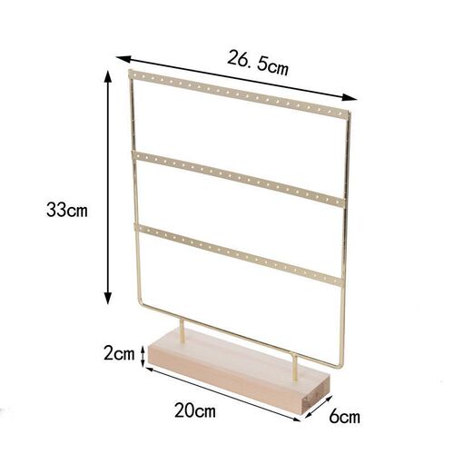 Earring jewelry stand pendant accessory earring holder jewelry storage rack counter display showcase Feng Lun
