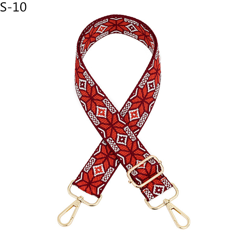 Street Occasion Polyester Material All Seasons Polyester Plaid Bag Strap