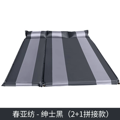 Vehicle-mounted inflatable bed — Outdoor Camping Sleeping Bed - general-gentleman-black-3-person-extra-thick