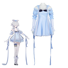 虚拟歌姬cos服洛天依cosplay连衣裙舞台表演服二次元漫展服装